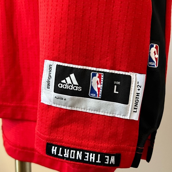 Adidas NBA Raptors #00 Jersey | Red | Large - Picture 6 of 7